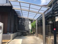 カーポート1台 (単棟) LIXIL ネスカR アール屋根
