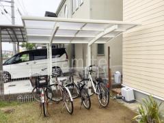 自転車バイク屋根 YKKレイナポート