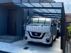 本体色ブラック 屋根材 熱線遮断ポリカーボネート クリアマットS