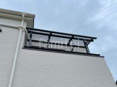 2階ベランダ屋根 LIXIL スピーネR アール屋根 スタンダード 壁付
