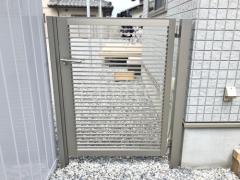 片開き 門扉 LIXIL AB YR2型 細横桟