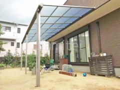 雨除け屋根 LIXILスピーネ1階・柱なし カーポート フーゴF1台