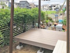 人工木デッキ LIXIL 人工木 樹ら楽ステージ