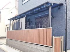 新築シンプル オープン外構