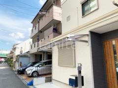 柱なし雨除け屋根 YKKソラリア1階