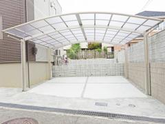新築シンプル オープン外構