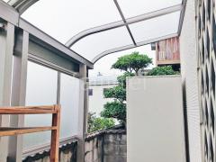 雨除け屋根 YKKソラリア1階