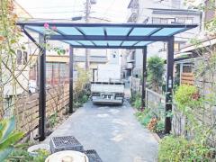 カーポート 三協スカイリード 奥行勾配1台