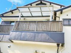 ベランダ屋根 三協レボリュー2階