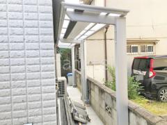 1階テラス屋根 (雨除け) LIXIL 独立式フーゴFテラス フラット屋根 独立式 スタンダード