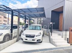 カーポート1台 (単棟) LIXIL ネスカF フラット屋根