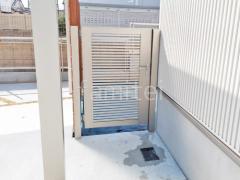 片開き 門扉 LIXIL AB YR1型 細横桟