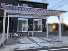 カーポート2台(ワイド) YKKAP エフルージュ 積雪50cm対応