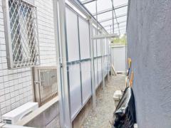 雨除け屋根 LIXILスピーネ1階