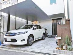 新築シンプル オープン外構