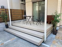人工木デッキ LIXIL 人工木 樹ら楽ステージ