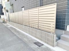 新築シンプル オープン外構