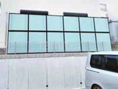 目隠しフェンス塀 ベランダ屋根