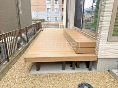人工木デッキ LIXIL 人工木 樹ら楽ステージ