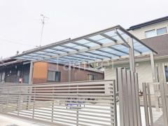 新築シンプル クローズ外構