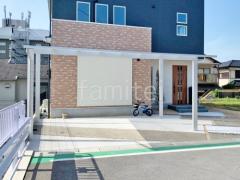 新築シンプル オープン外構