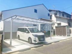 新築シンプル オープン外構
