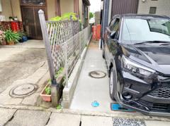 ブロック塀 (化粧ブロック) 太陽エコブロックス 普通CB スチールメッシュ フェンス YKKAP イーネット3F型 スチール柱 境界・メッシュ
