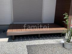 人工木デッキ LIXIL 人工木 木彫 樹ら楽ステージ