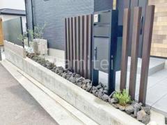 機能門柱 三協アルミ フレムスLight 木製調デザインアルミ角柱 LIXIL デザイナーズパーツ 角材 ロックガーデン ユニソン ワズロック