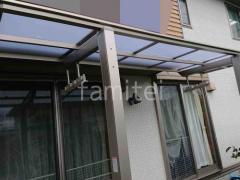 1階テラス屋根 LIXIL 独立式フーゴFテラス 人工木 樹ら楽ステージ