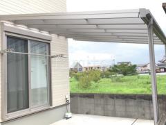 雨除け屋根 YKKソラリア1階