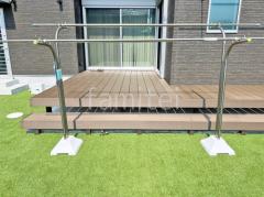 人工木デッキ LIXIL 人工木 樹ら楽ステージ