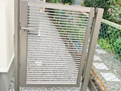 片開き 門扉 LIXIL AB YR2型 細横桟