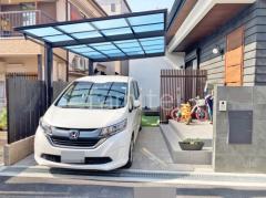 カーポート1台 (単棟) YKKAP エフルージュ FIRST フラット屋根