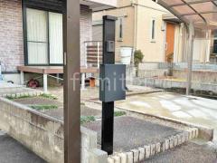 カーポート 機能門柱