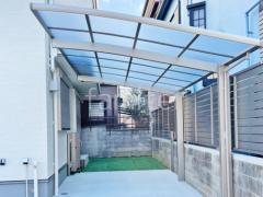 カーポート1台 (単棟) LIXIL ネスカR アール屋根