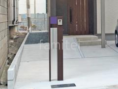 機能門柱 照明なし YKKAP ルシアスポストユニットPE01型
