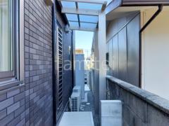 1階テラス屋根 YKKAP 独立式 レセパ Lタイプ
