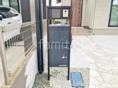 宅配ボックス門柱 (機能門柱 ) YKKAP ポスティモαIII C型