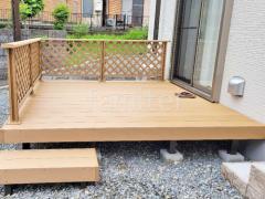 人工木デッキ LIXIL 人工木 樹ら楽ステージ
