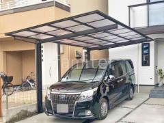 新築シンプル オープン外構
