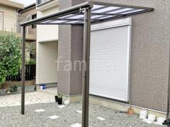 雨除け屋根 LIXILスピーネ1階