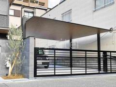 新築ハイクラス クローズ外構
