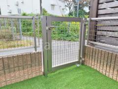 片開き 門扉 LIXIL アルメッシュ