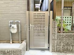 片開き 門扉 LIXIL AB YS1型 太横桟