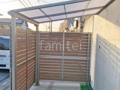 テラス屋根 目隠しフェンス