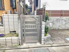 片開き 門扉 LIXIL AB YR2型 細横桟