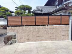 ブロック塀 (化粧ブロック) ユニソン シャモティ