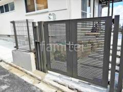 両開き 門扉 LIXIL AB YR1型 細横桟
