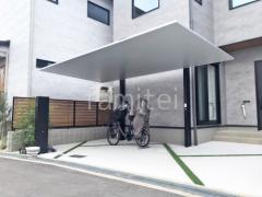 カーポート1台 (単棟) LIXIL カーポートSC フラット屋根 吊り下げ屋根